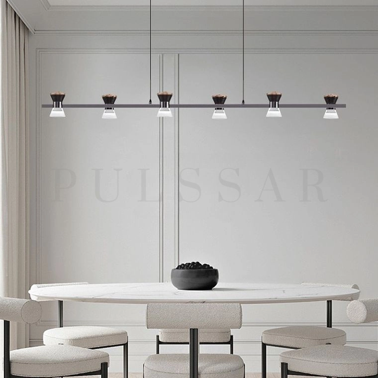 Реечная люстра MANASSE LONG