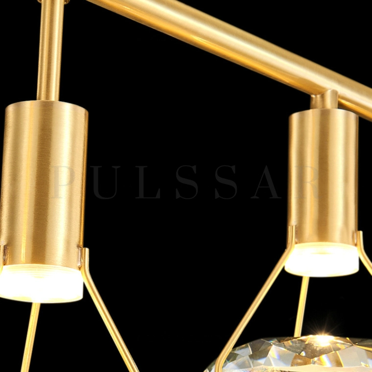 Реечная люстра GLASGOW LONG