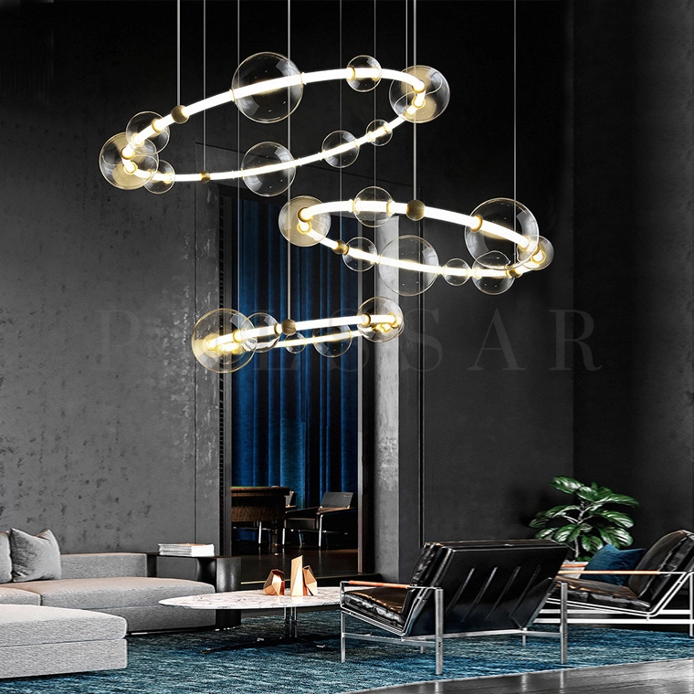 Кольцевая люстра SESSA RING