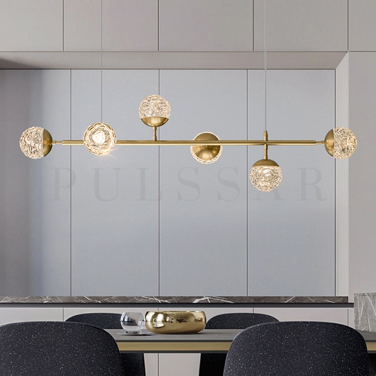 Реечная люстра VERENA LONG