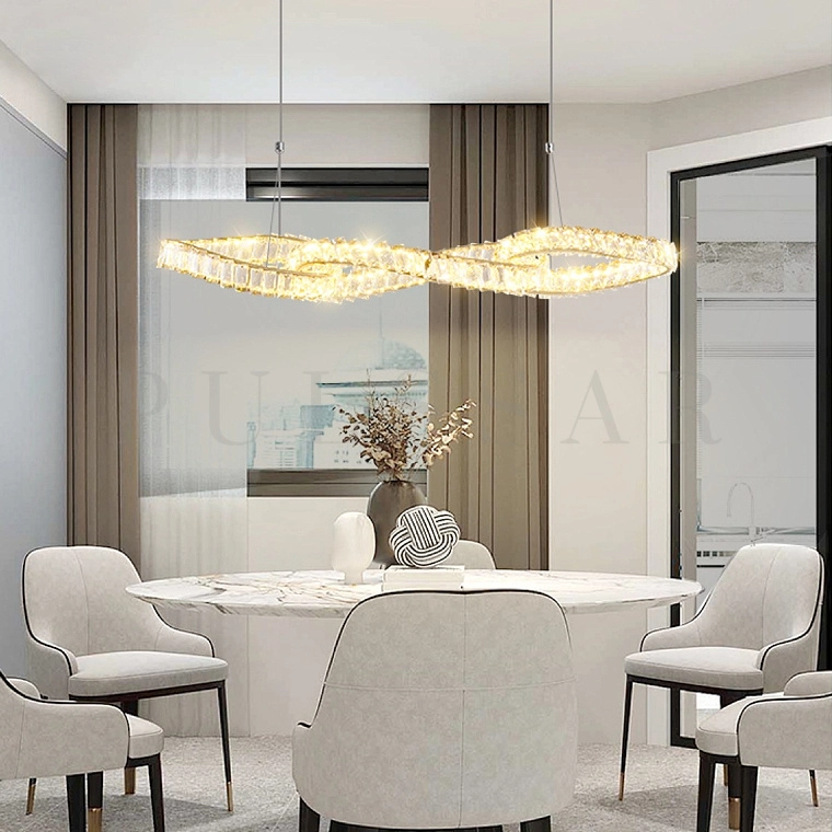 Реечная люстра BERTOLDA D LONG