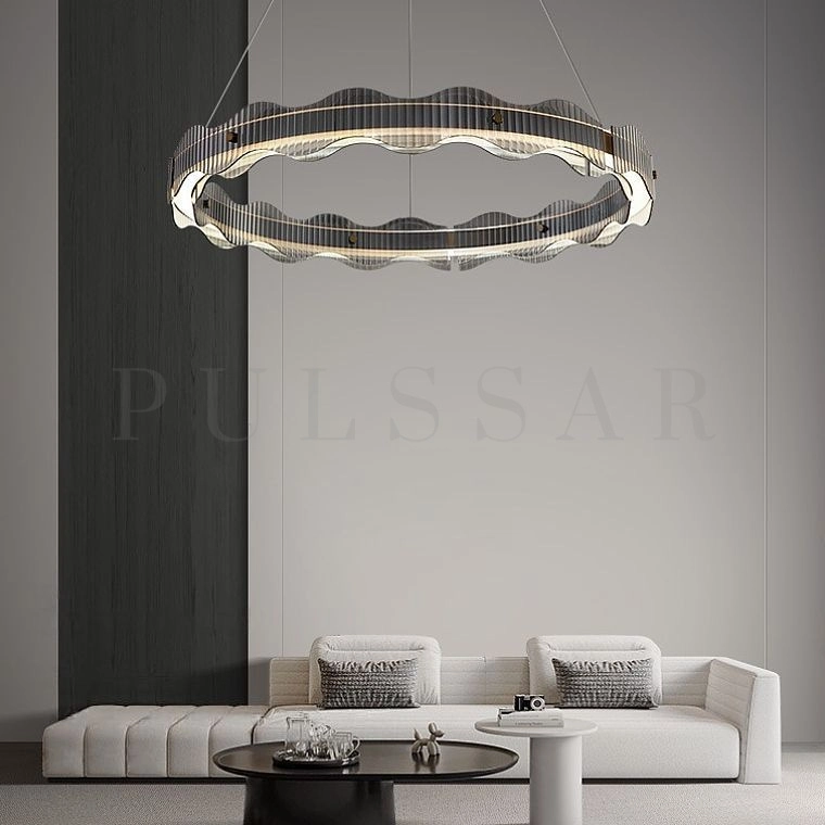 Кольцевая люстра CHIFFA WAVE R