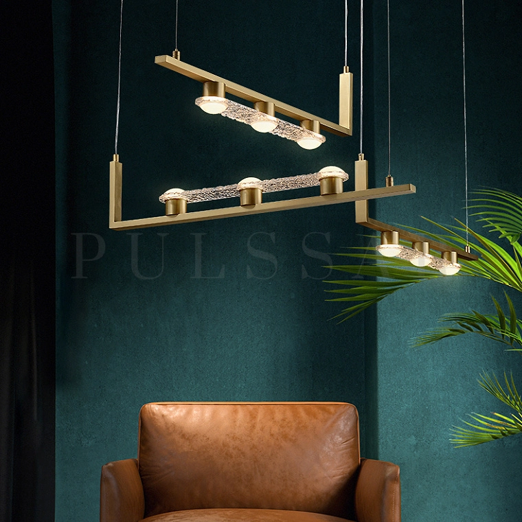 Реечная люстра BARTIL