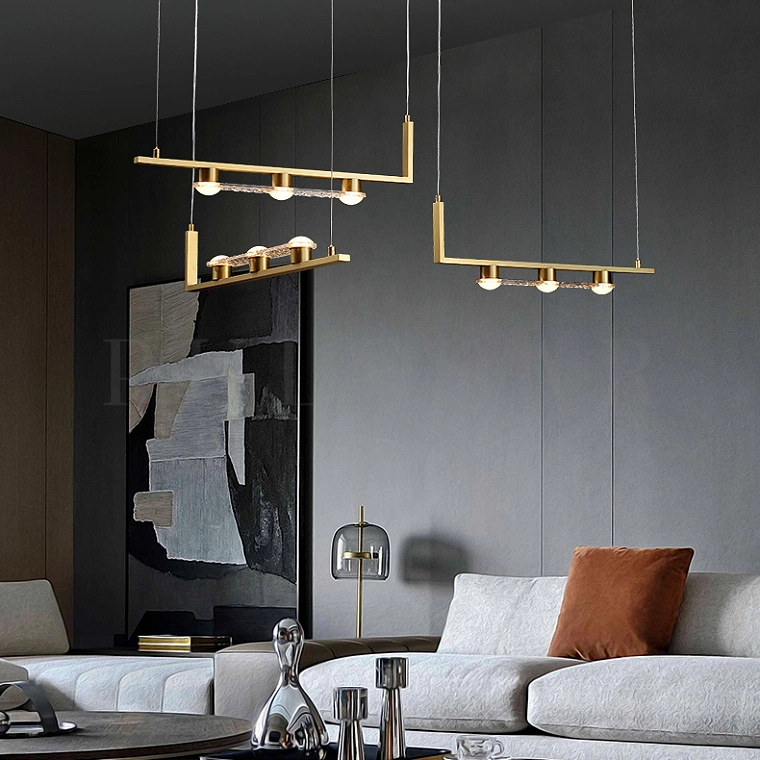 Реечная люстра BARTIL