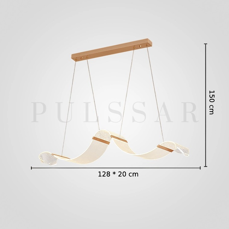 Реечная люстра PAUL