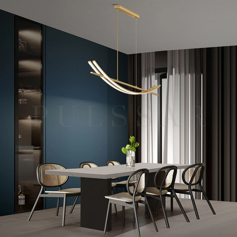 Реечная люстра NEFER