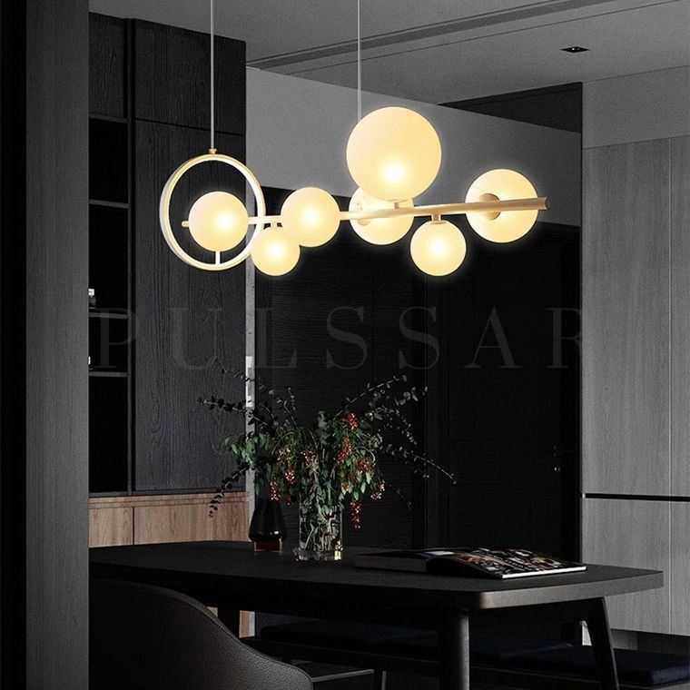 Реечная люстра IONA L