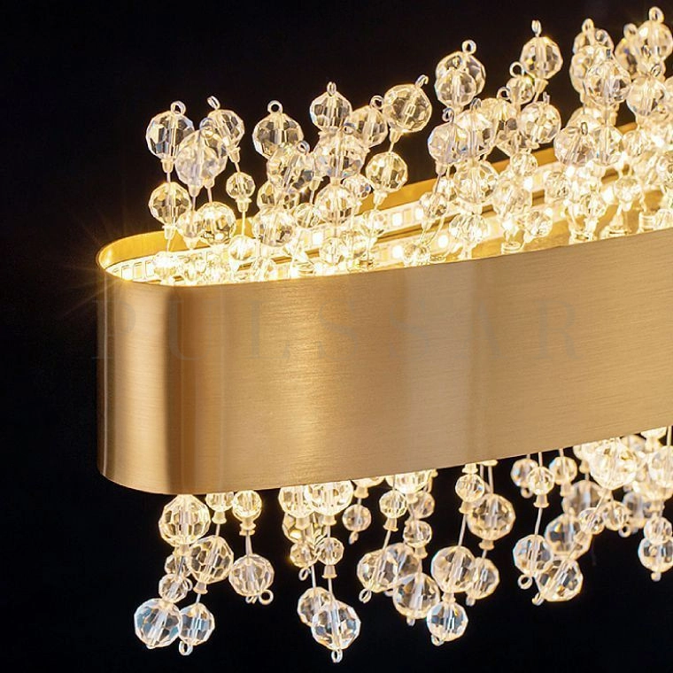 Реечная люстра LUSINE