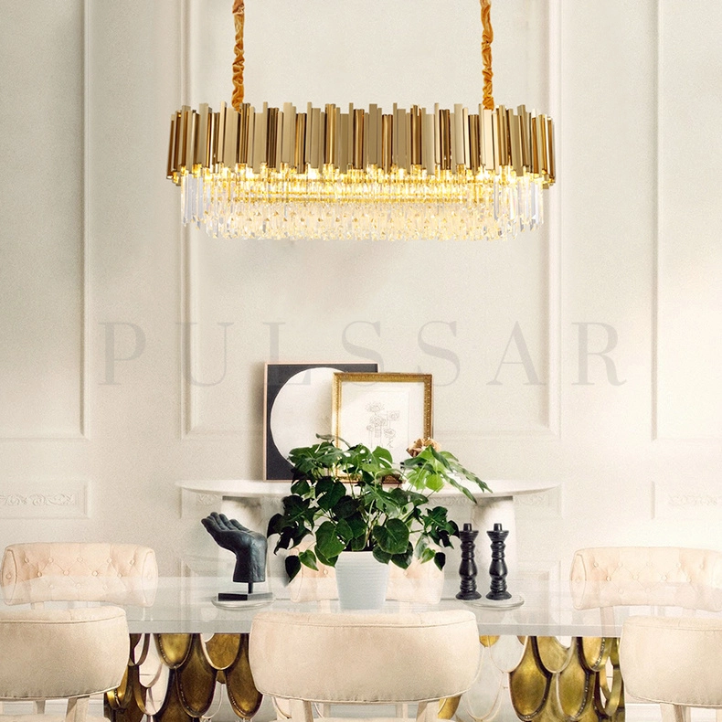 Реечная люстра GENEVA LONG