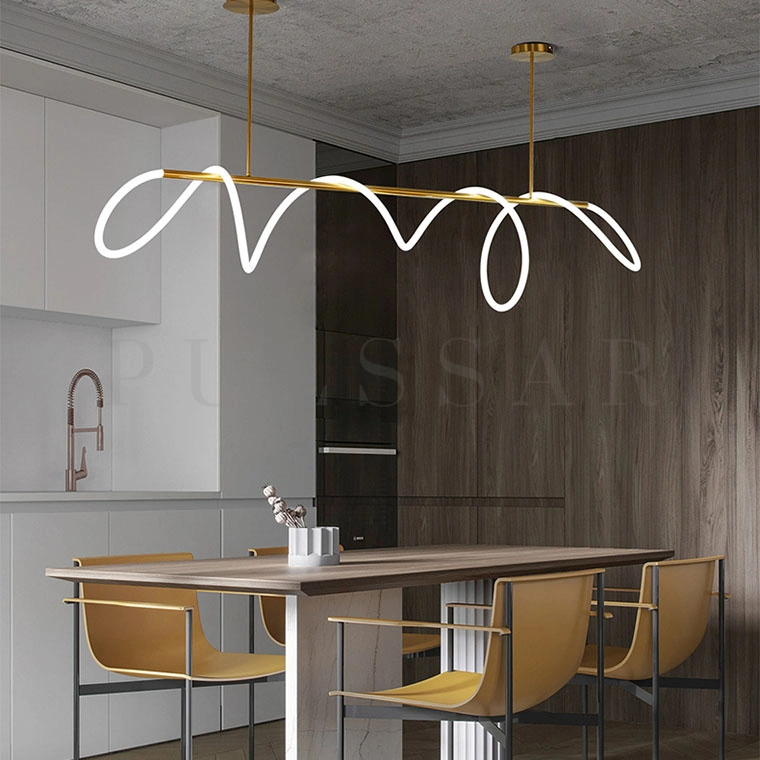 Реечная люстра GLORIFY LONG