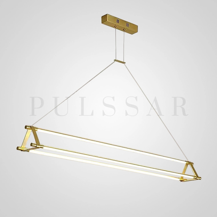 Реечная люстра LAMIA