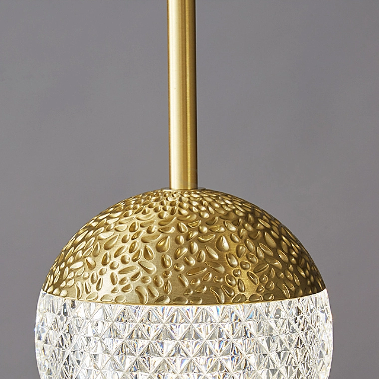 Реечная люстра MEDARD LONG