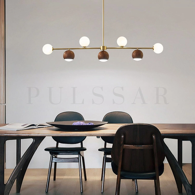 Реечная люстра HUSH LONG