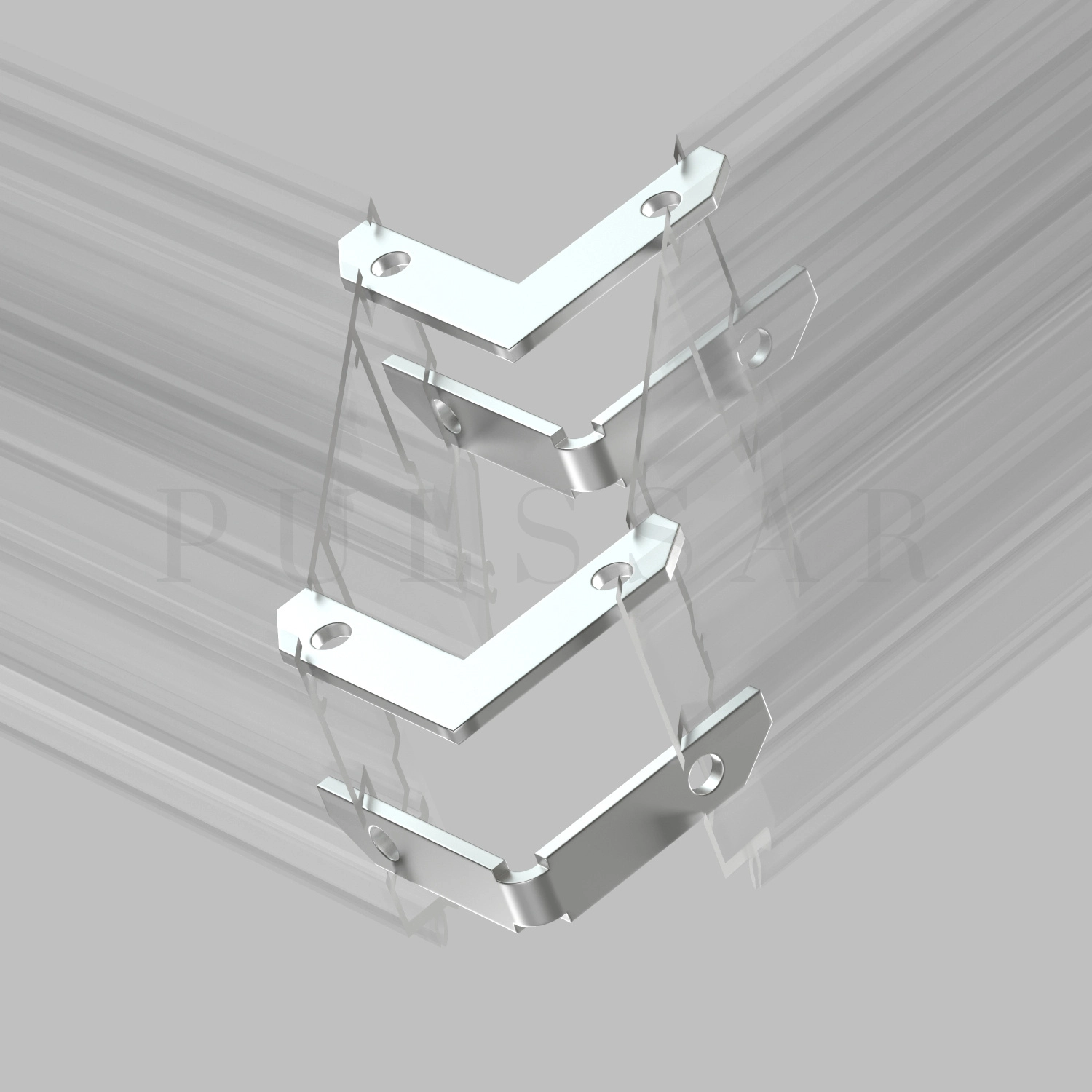 Комплект угловых соединителей трека SMART ONE, алюминий TR2027-AL