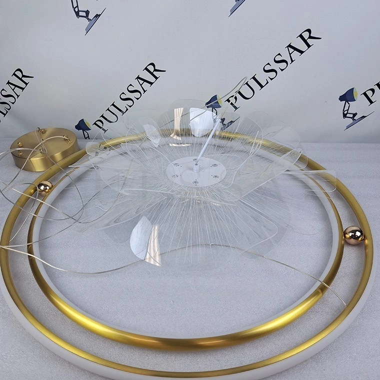 Кольцевая люстра FLOWER RINGS