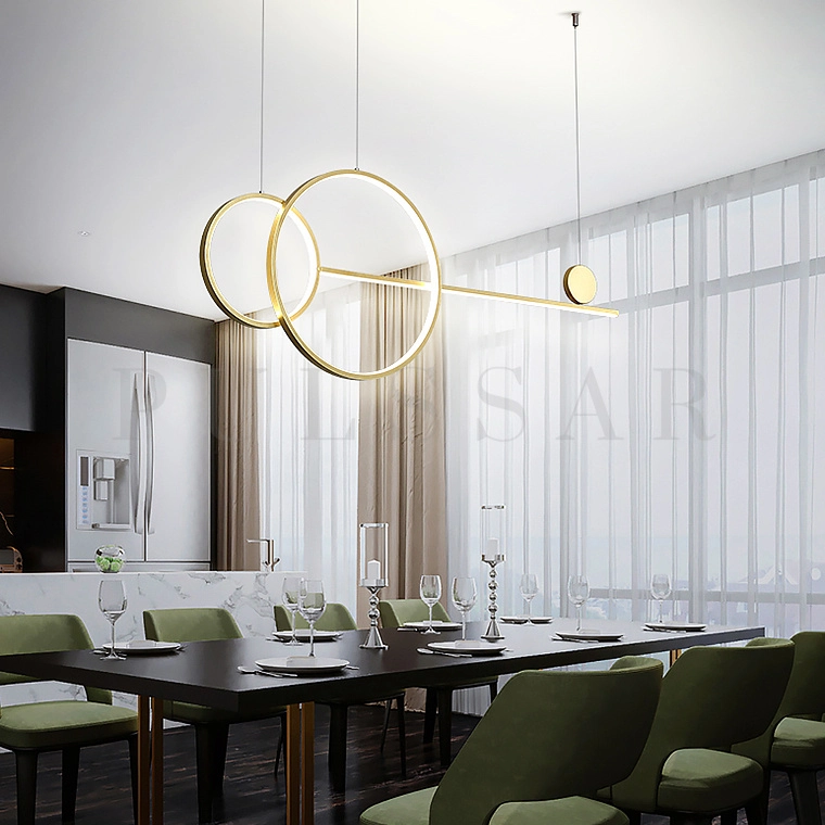 Реечная люстра GRATE