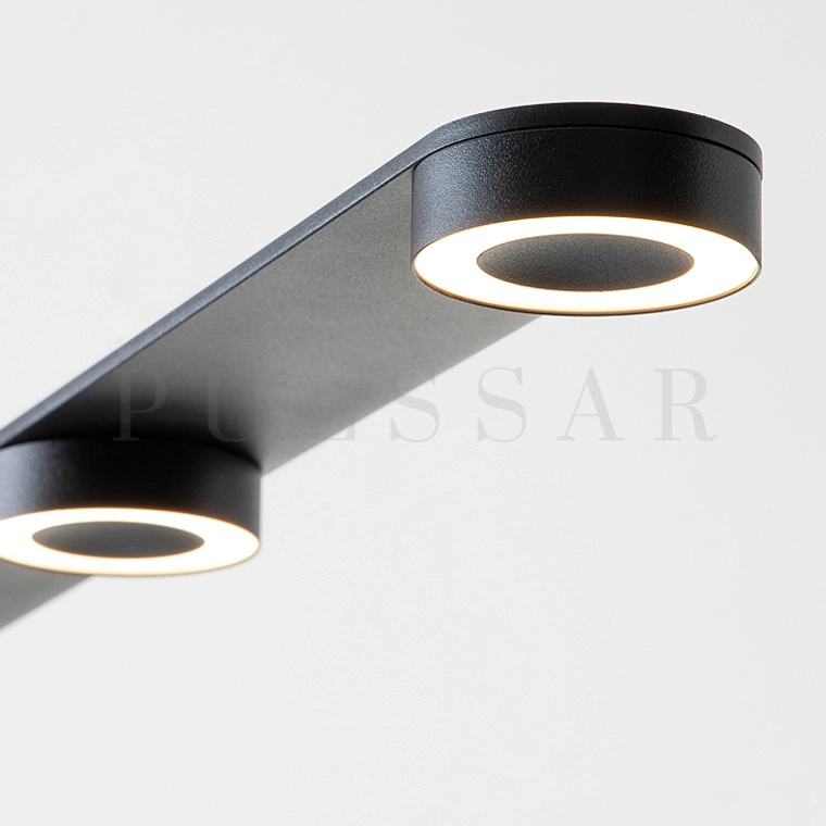 Реечная люстра HOLLAND L