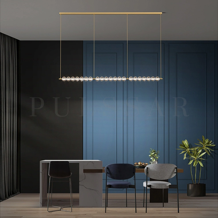 Реечная люстра JILLIAN B LONG