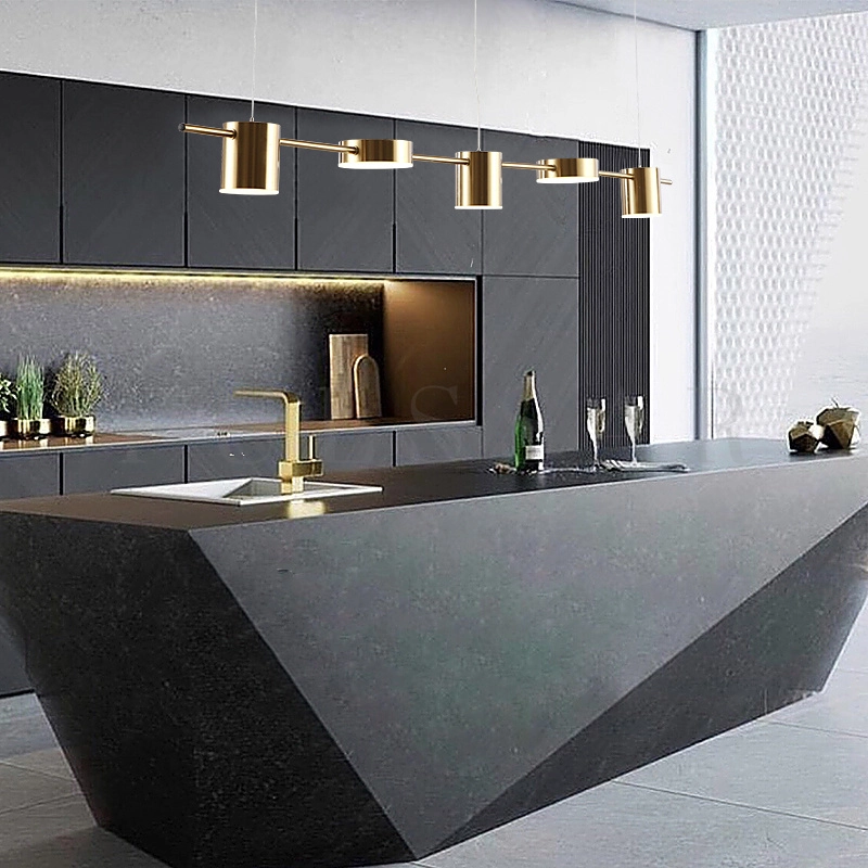 Реечная люстра SUNSHINE LONG