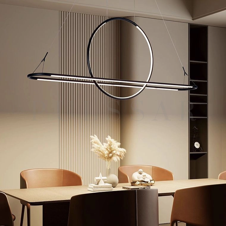 Реечная люстра IDON