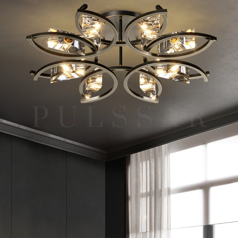 Потолочная люстра REMINA CH BLACK