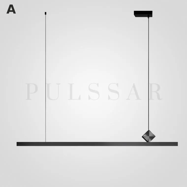 Реечная люстра NORMA