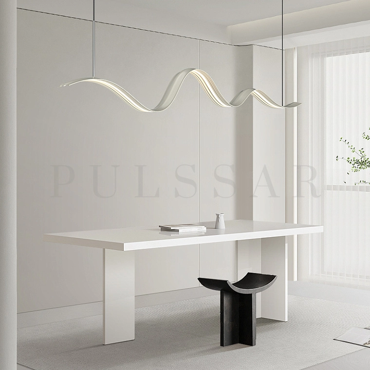 Реечная люстра WAVY