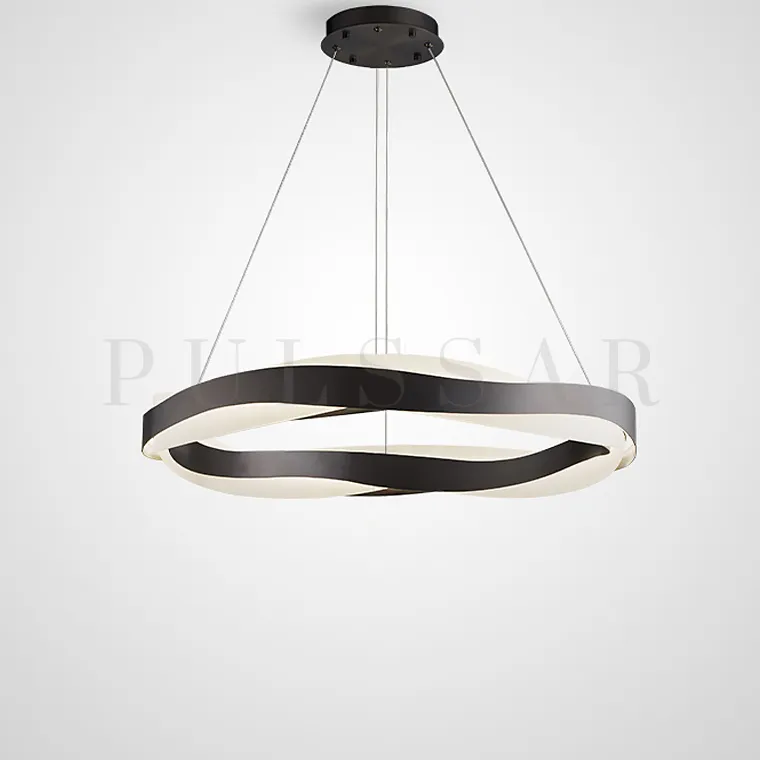 Кольцевая люстра MALIKA BLACK