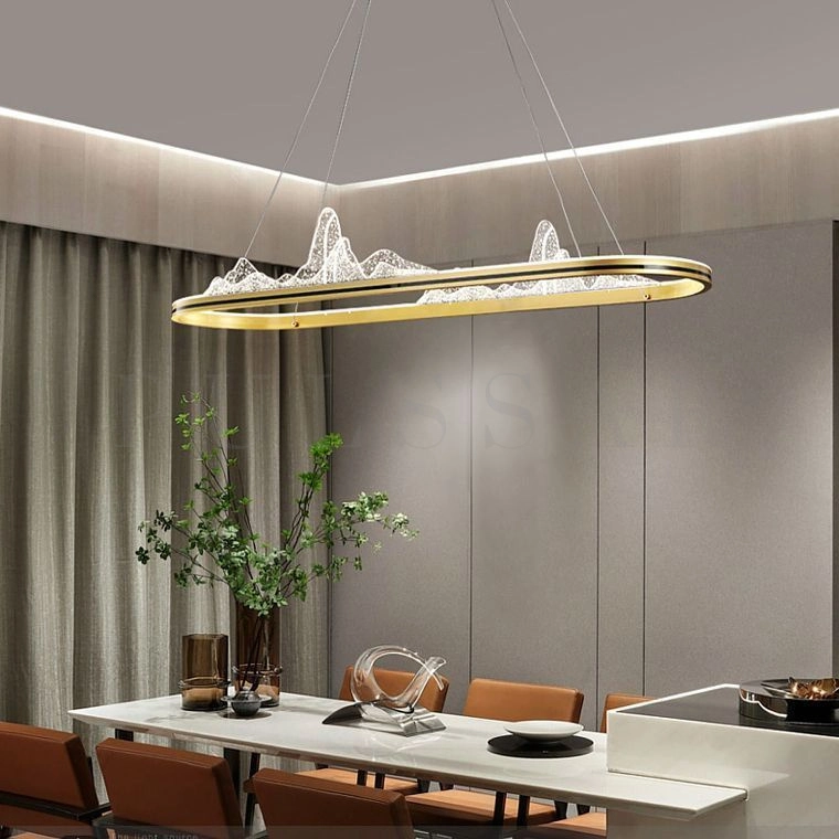 Реечная люстра SEVER