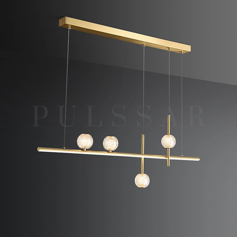 Реечная люстра NORTON