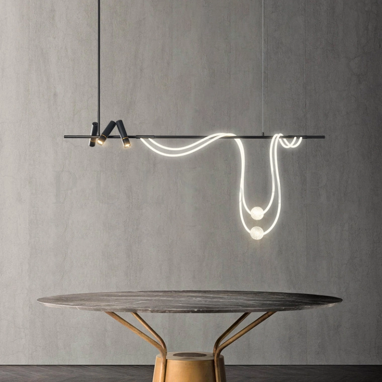 Реечная люстра CLEMENS