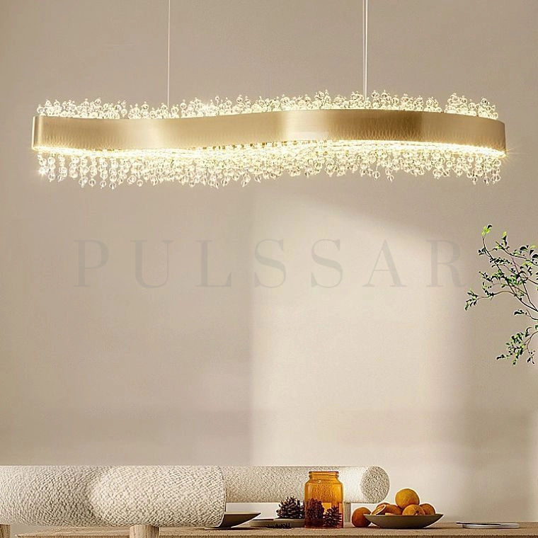 Реечная люстра LUSINE