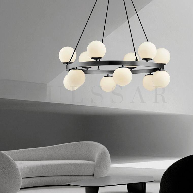 Кольцевая люстра SANNE BLACK