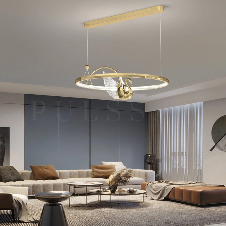 Кольцевая люстра BIRDIE LUX