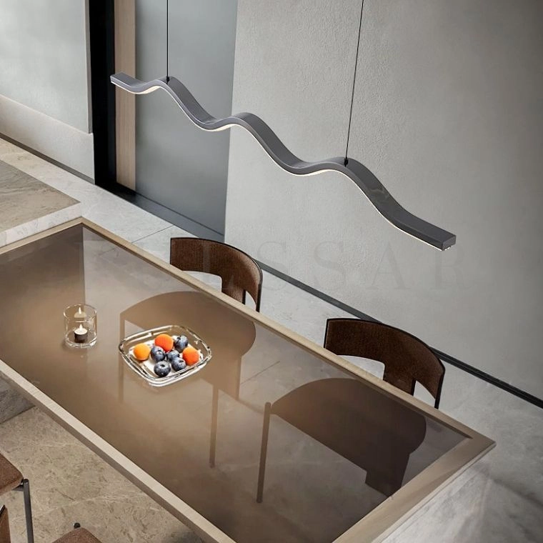 Реечная люстра SURF LONG