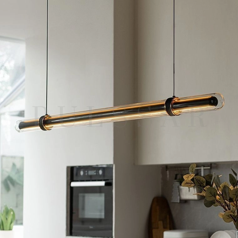 Реечная люстра TIME TUNNEL