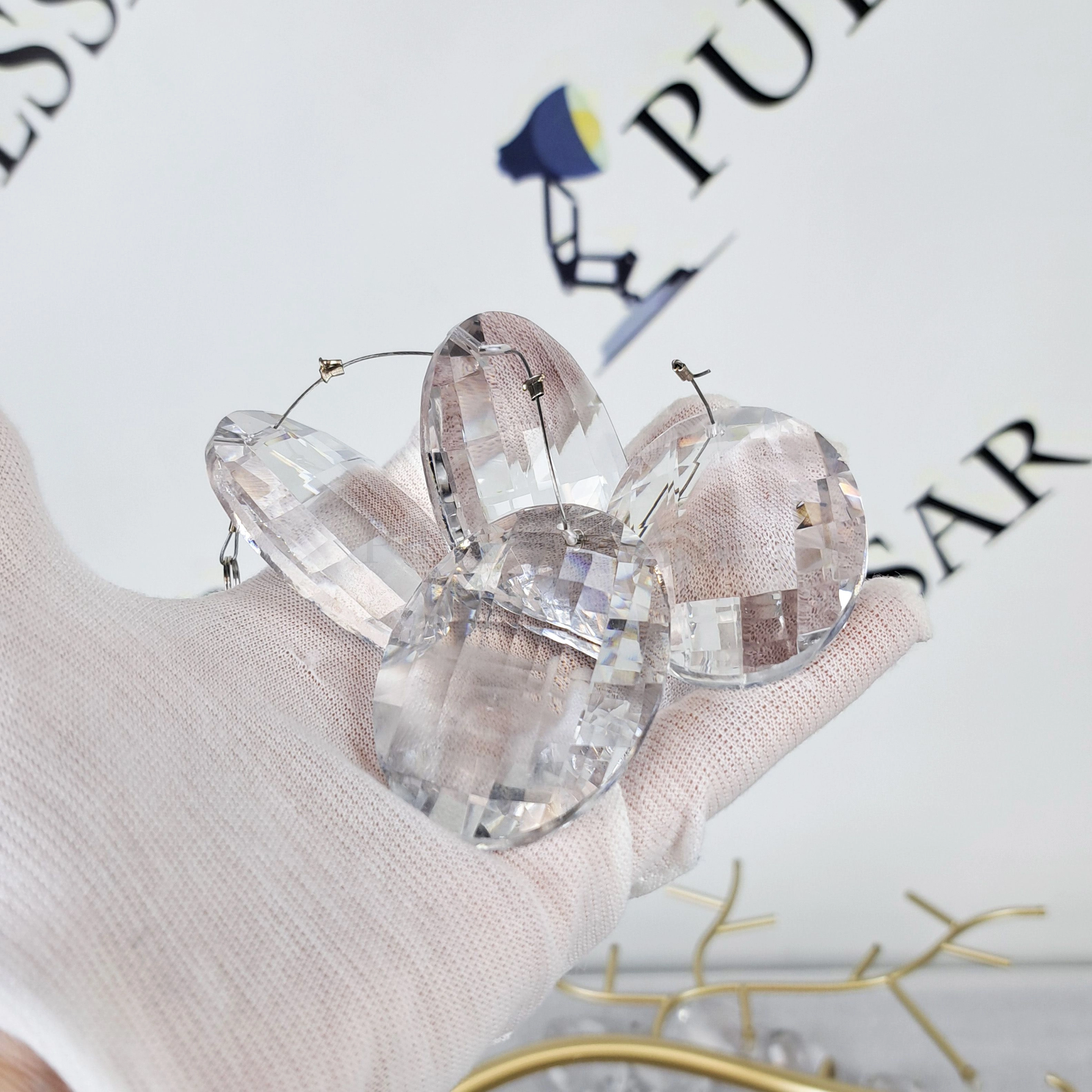 Кольцевая люстра CRISTALLIN