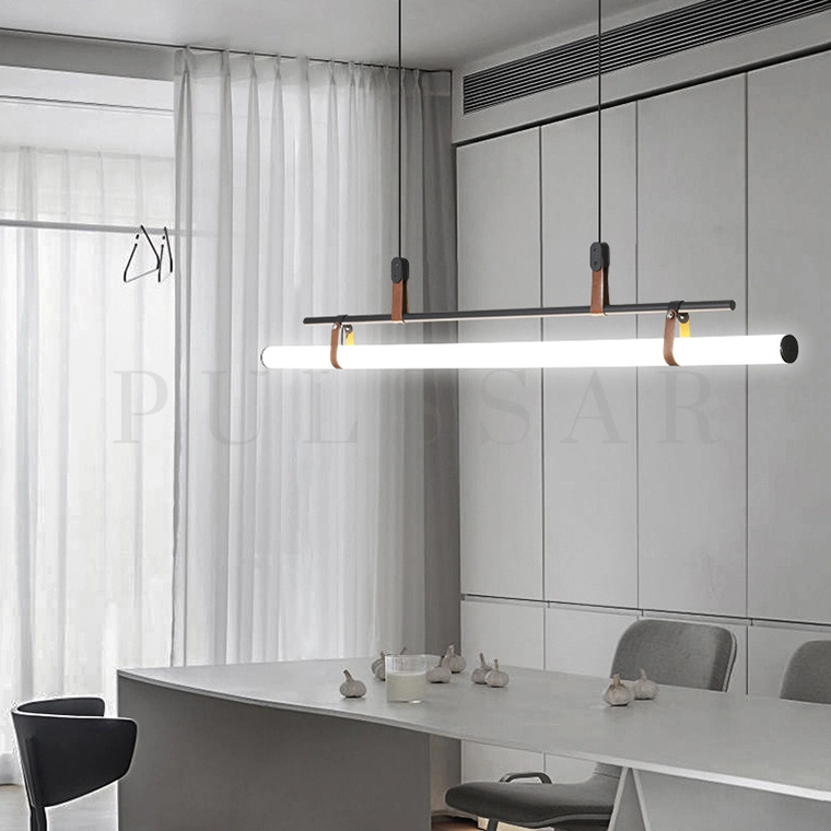 Реечная люстра HARALD