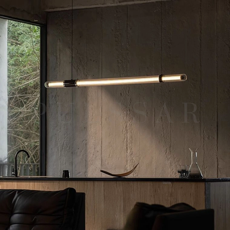 Реечная люстра TIME TUNNEL WAVY