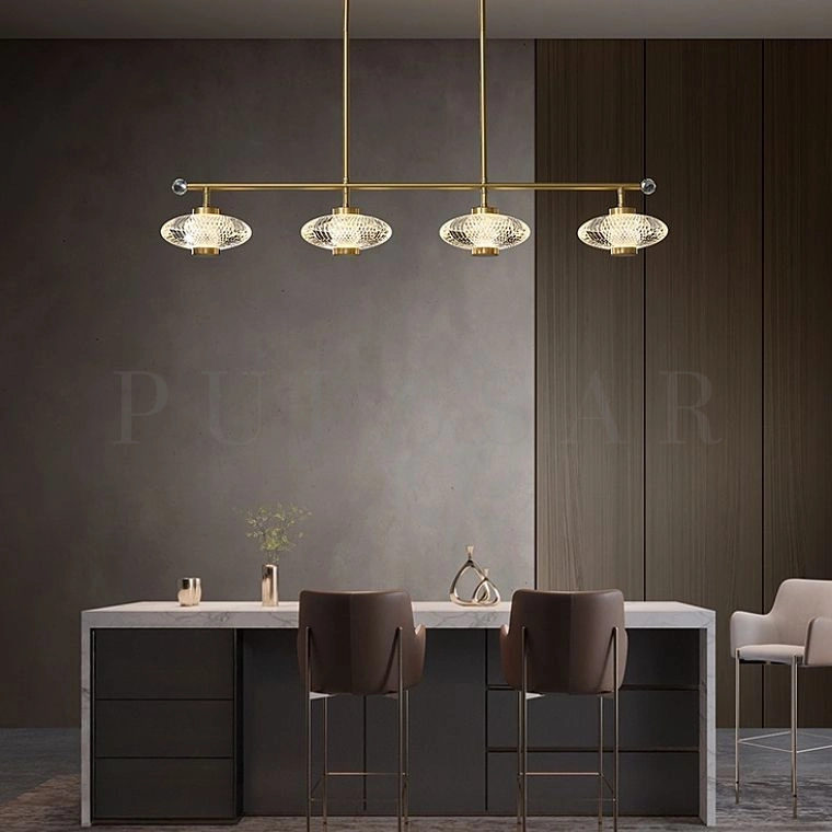 Реечная люстра NICOL LONG