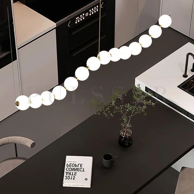 Реечная люстра ARAGONITE WAVE