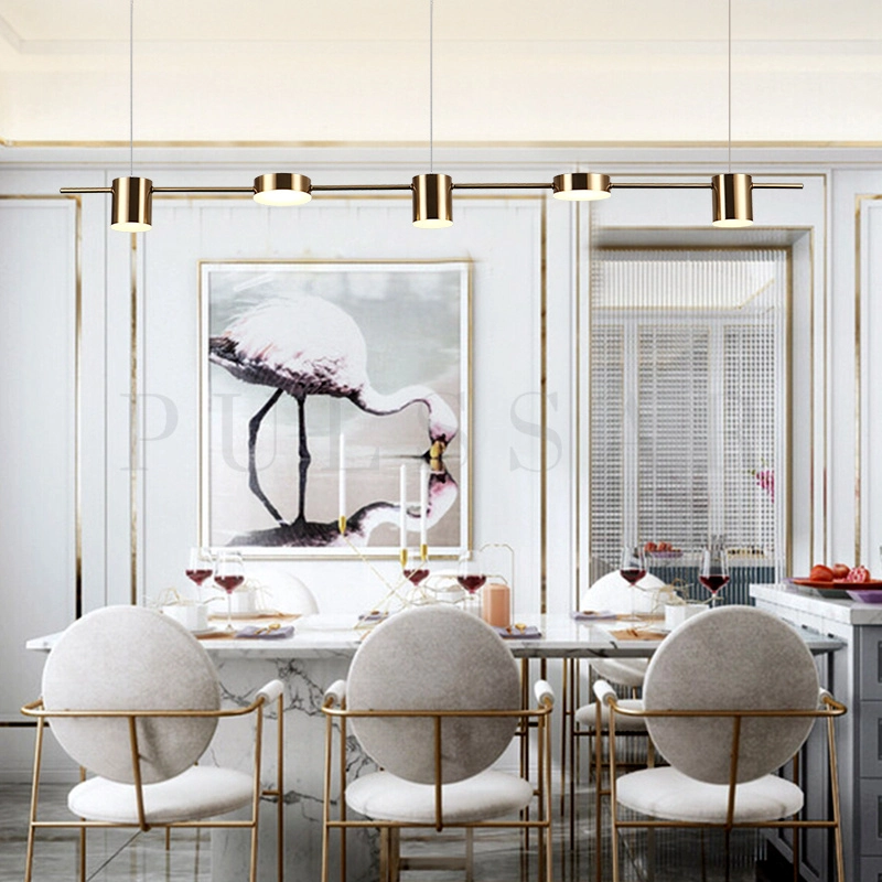 Реечная люстра SUNSHINE LONG