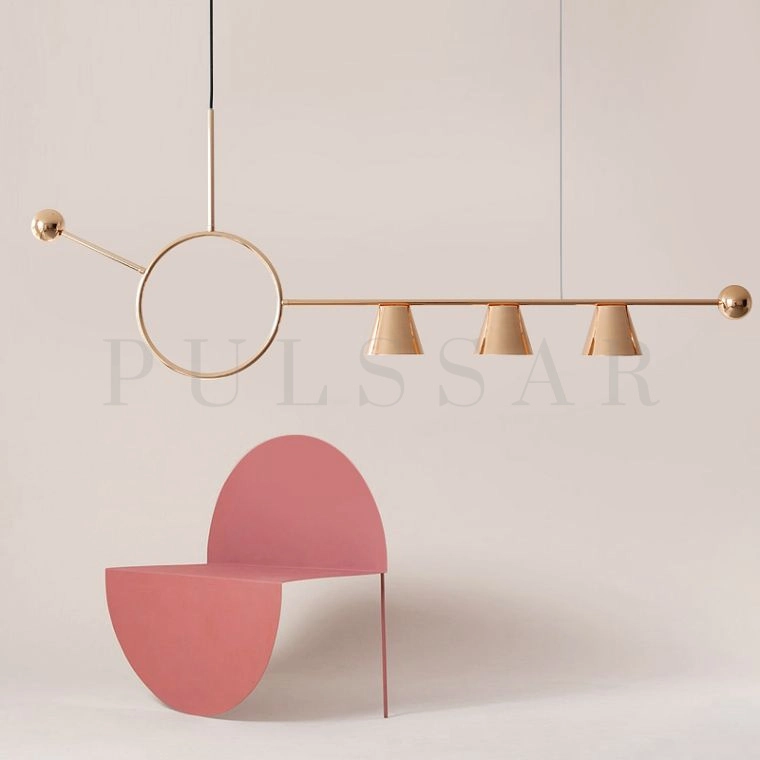 Реечная люстра HEDVIG