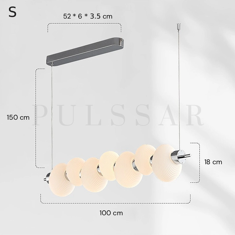 Реечная люстра BAXTER LONG