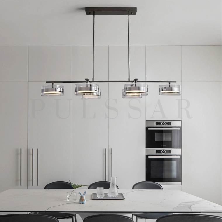 Реечная люстра SHIBA LONG