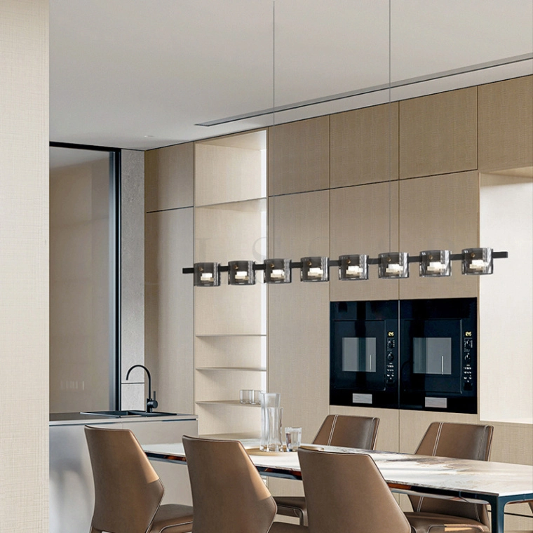 Реечная люстра NICOLETTA B LONG