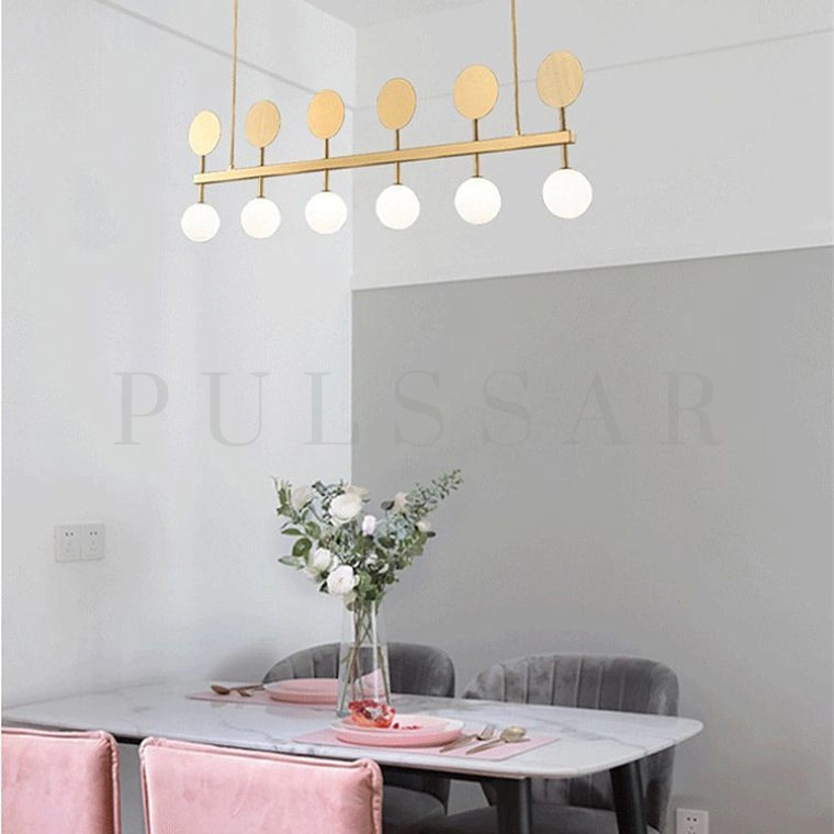 Реечная люстра SANTA LONG