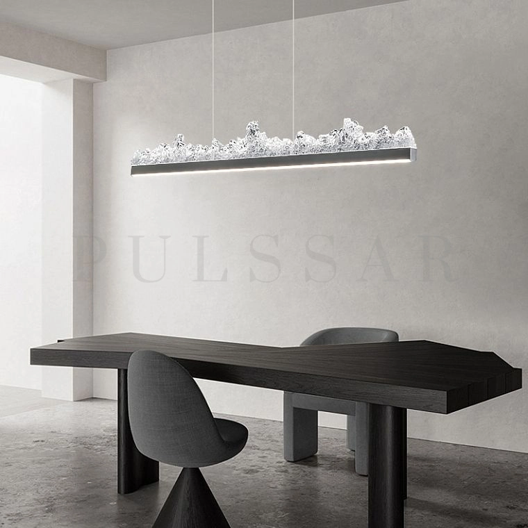 Реечная люстра AQUILEGIA LONG