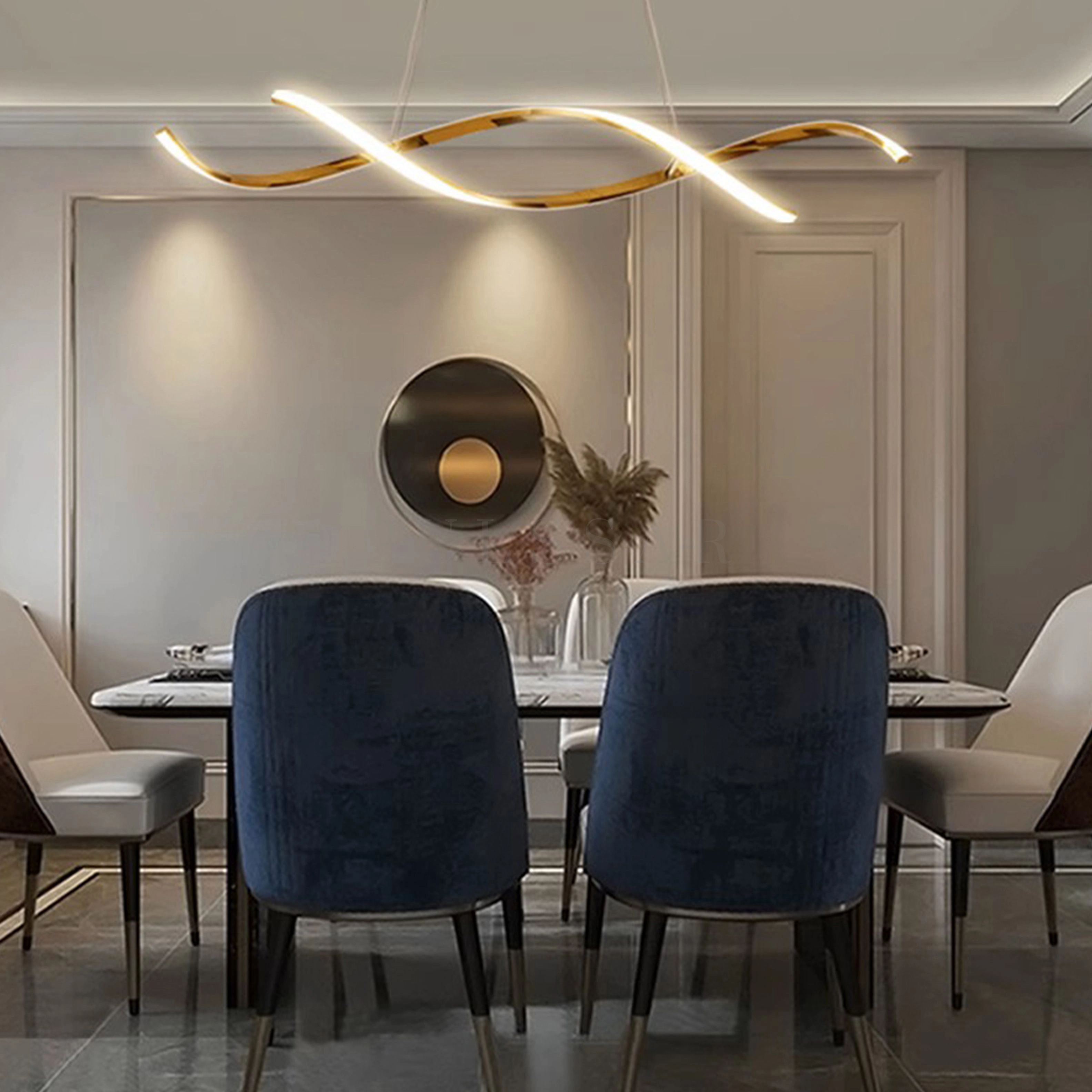 Реечная люстра ELISEUS C