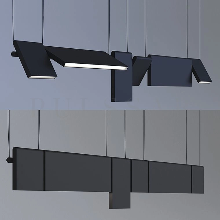 Реечная люстра BREVITAS